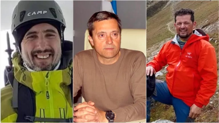 Avistaron a los tres argentinos perdidos en la Cordillera de los Andes