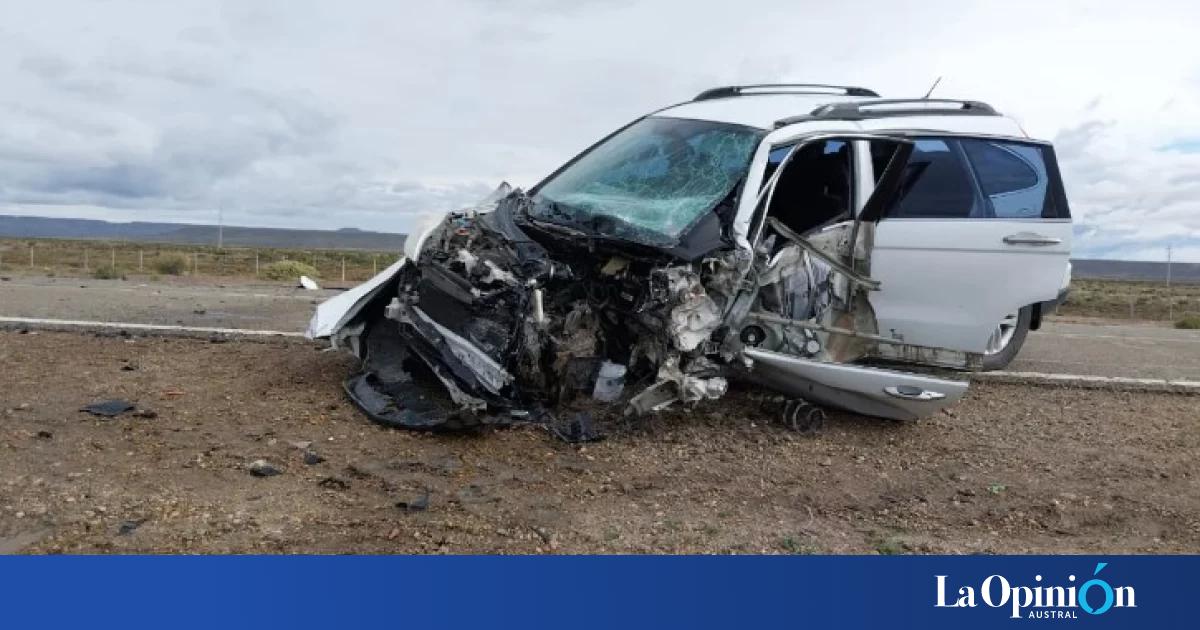 Santacruceños se salvaron de milagro tras un violento choque frontal en ...