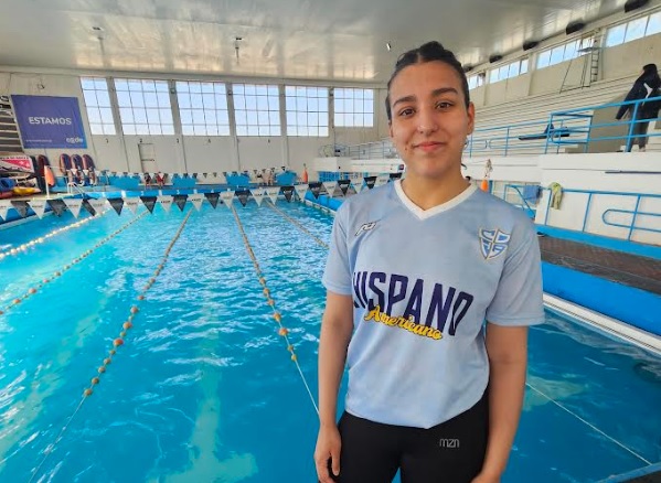 La nadadora Dana García con tan solo 15 años realizó un año a la perfección