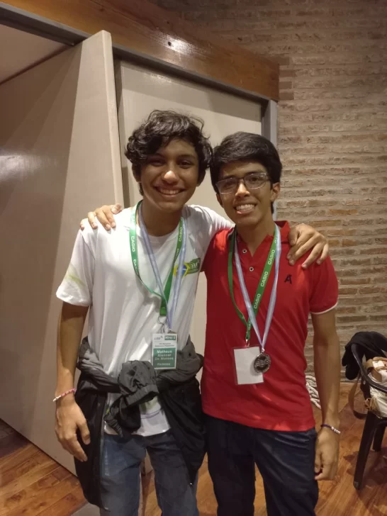 Ignacio Naguil cierra el año con una nueva medalla en la XXX Olimpiada Rioplatense de Matemática