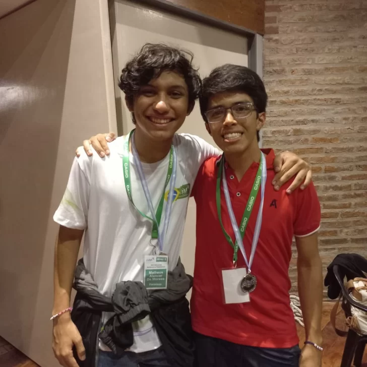 Ignacio Naguil cierra el año con una nueva medalla en la XXX Olimpiada Rioplatense de Matemática