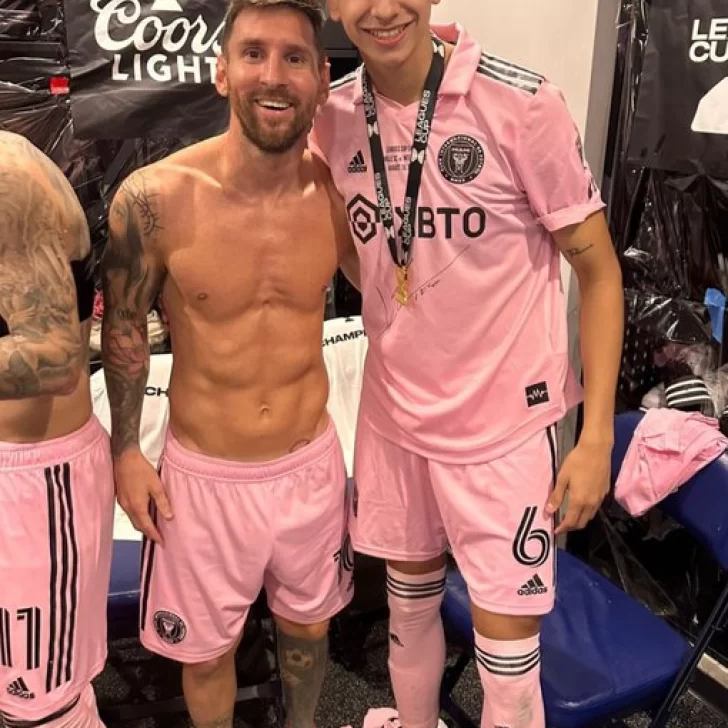 Tomás Avilés: de jugar en la reserva de Racing a ganar un título con Lionel Messi Tomás Avilés: de jugar en la reserva de Racing a ganar un título con Lionel Messi