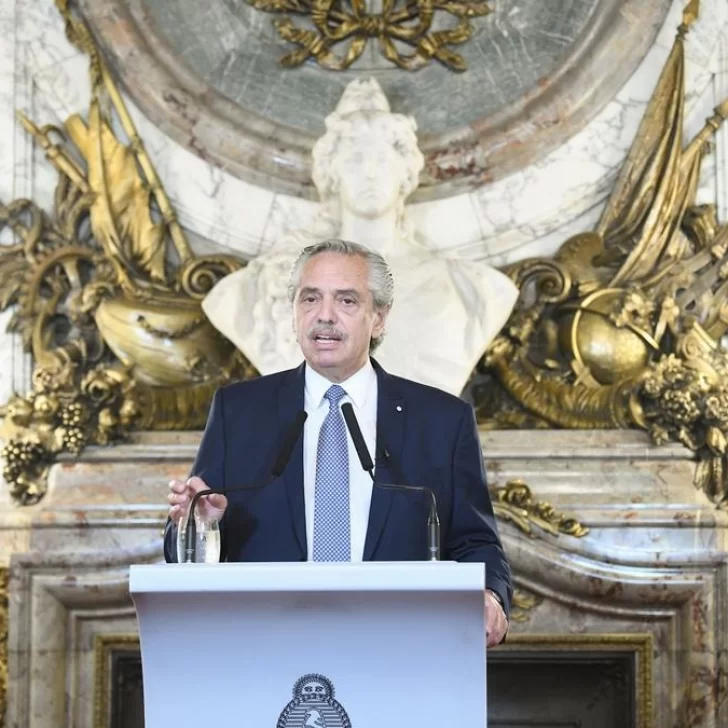 Alberto Fernández habla en cadena nacional con su último mensaje como presidente
