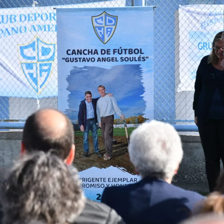 La cancha de Hispano Americano fue bautizada con el nombre de Gustavo Soulés