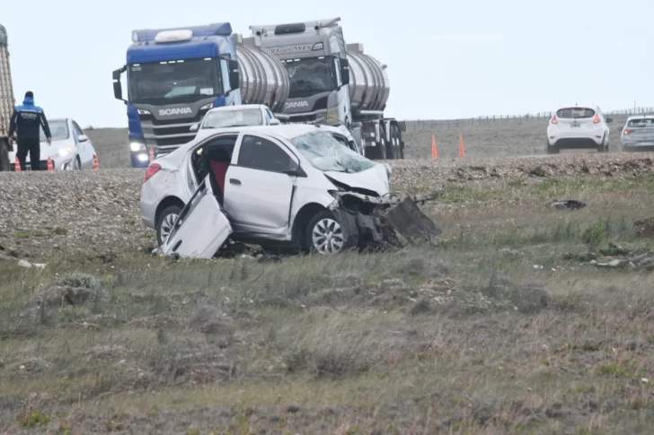 Choque fatal en Ruta 3: las víctimas son oriundas de Piedra Buena