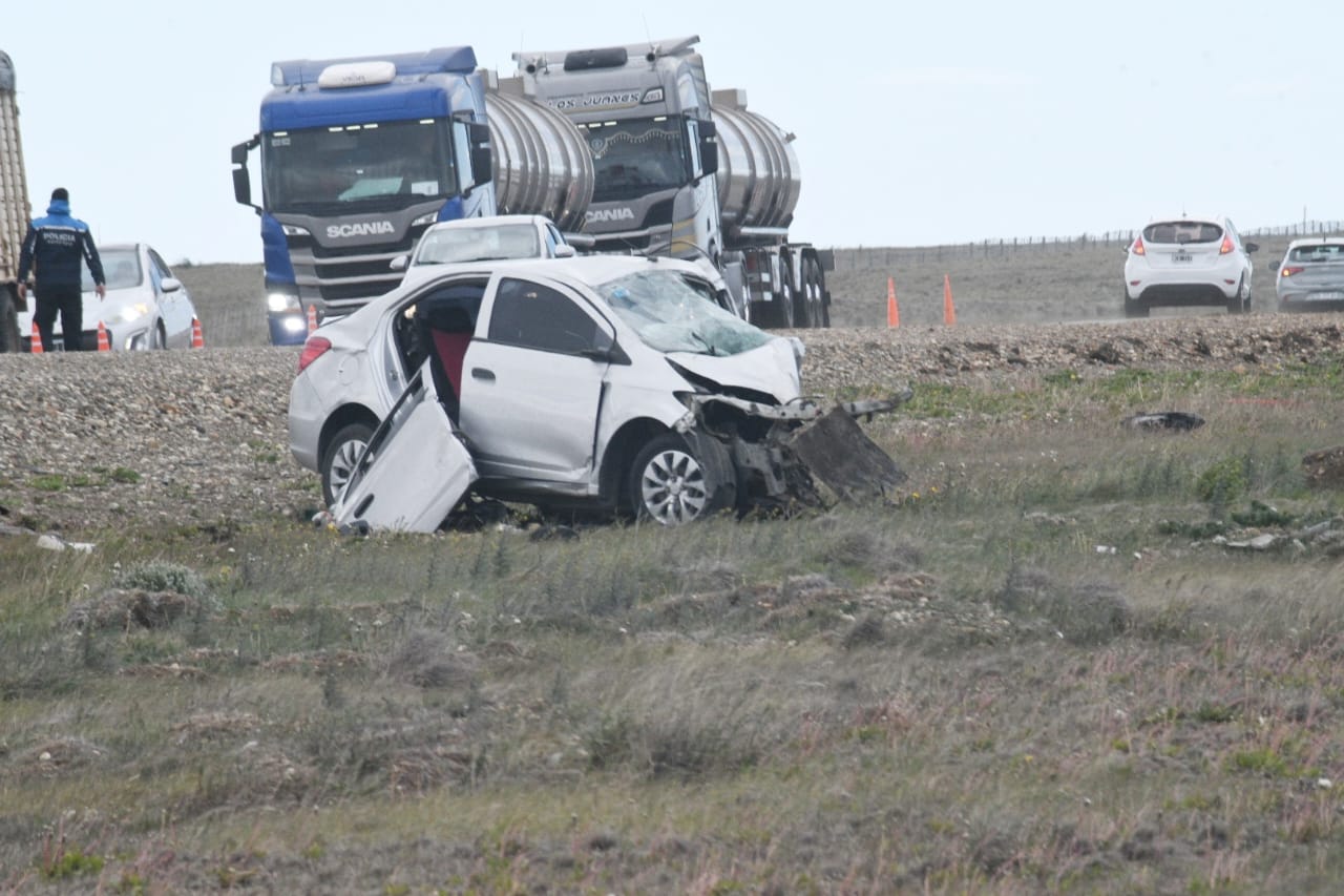 Choque fatal en Ruta 3: las víctimas son oriundas de Piedra Buena