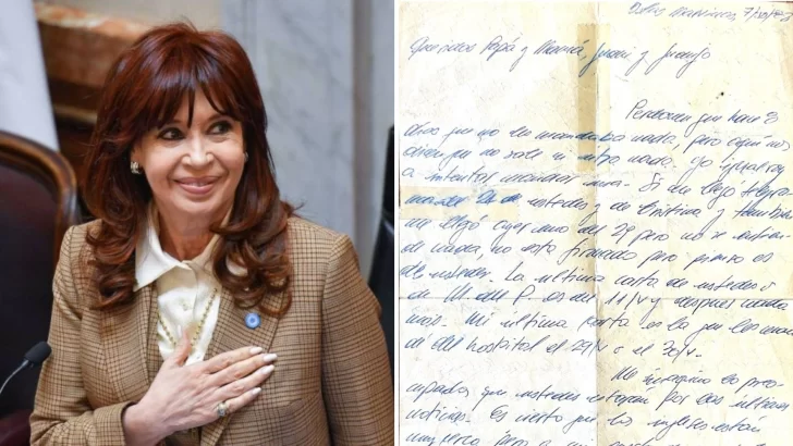 Cristina Kirchner compartió la última carta de un héroe caído en Malvinas: “Conmovedor y esclarecedor”