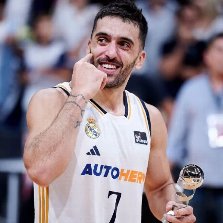 Facundo Campazzo es el jugador del mes en la Euroliga