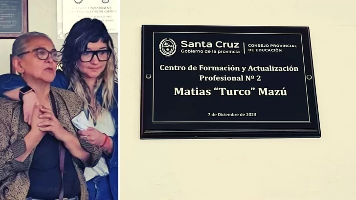 El Centro de Formación Profesional N° 2 de Río Turbio lleva el nombre de Matías “Turco” Mazú