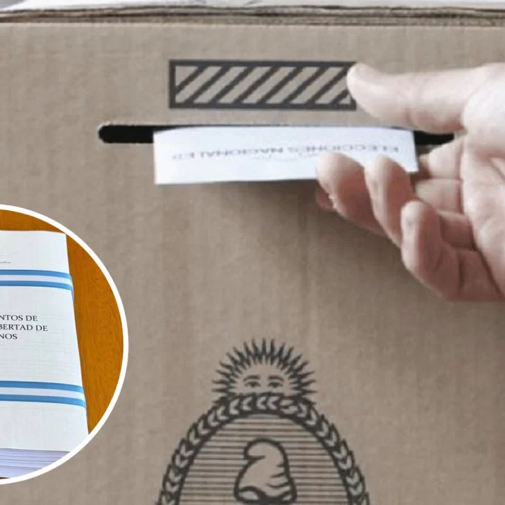 Milei busca eliminar las PASO a través de la ley ómnibus Milei busca eliminar las PASO a través de la ley ómnibus