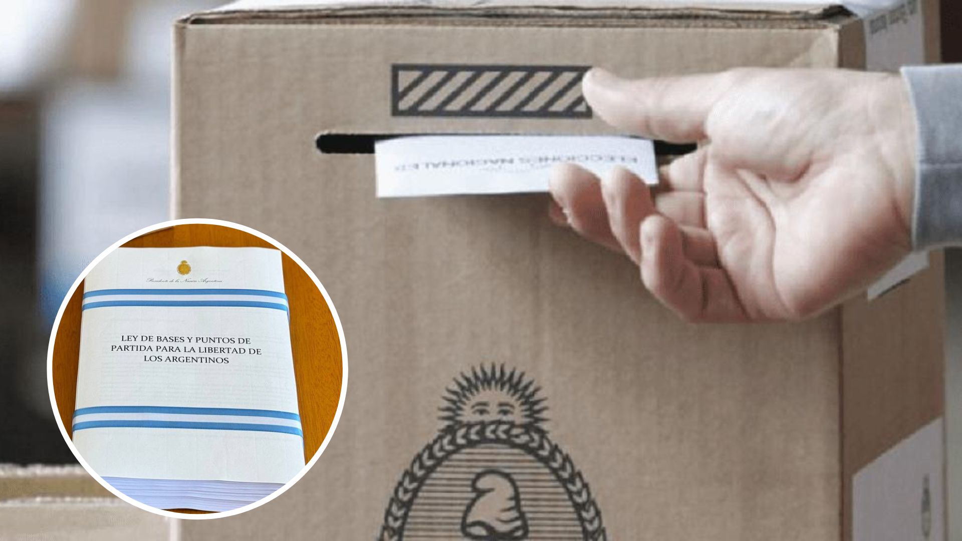 Milei busca eliminar las PASO a través de la ley ómnibus Milei busca eliminar las PASO a través de la ley ómnibus