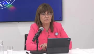 Bullrich presentó su renuncia al cargo de ministra de Seguridad