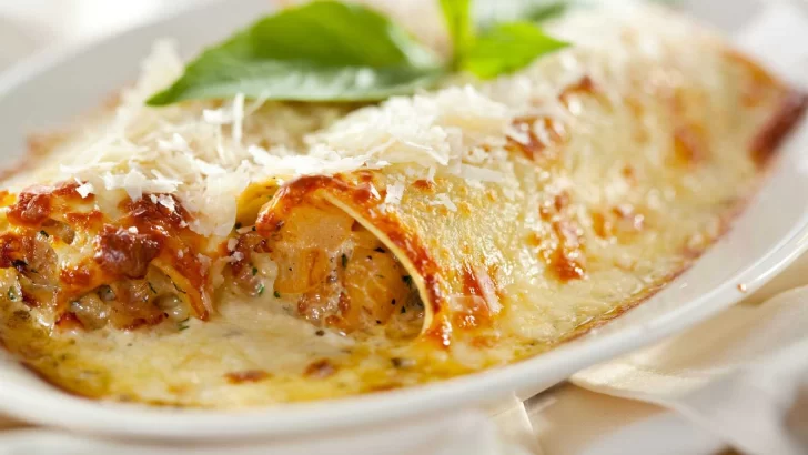 Receta de panqueques para cocinar canelones caseros