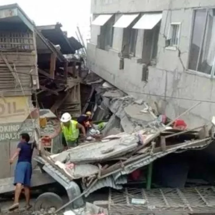 Al menos dos muertos por un fuerte sismo en Filipinas
