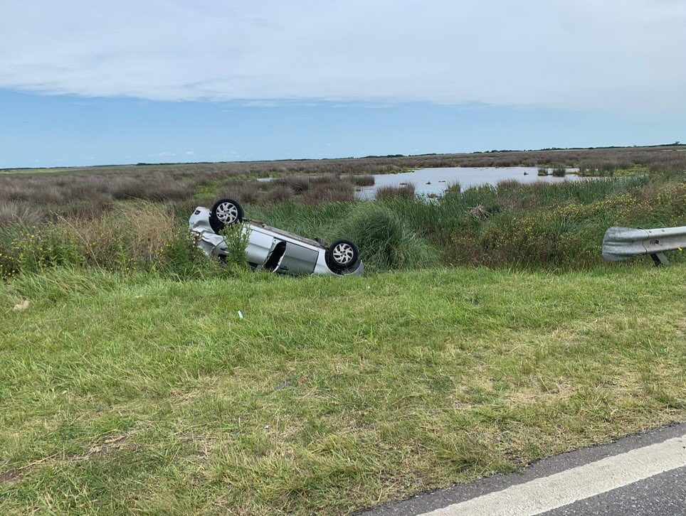 Fallece una nena de 11 años tras vuelco en Ruta 74