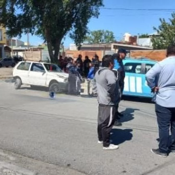 Importantes daños materiales tras un violento choque en el corazón del barrio Belgrano