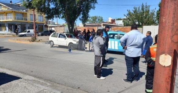 Importantes daños materiales tras un violento choque en el corazón del barrio Belgrano