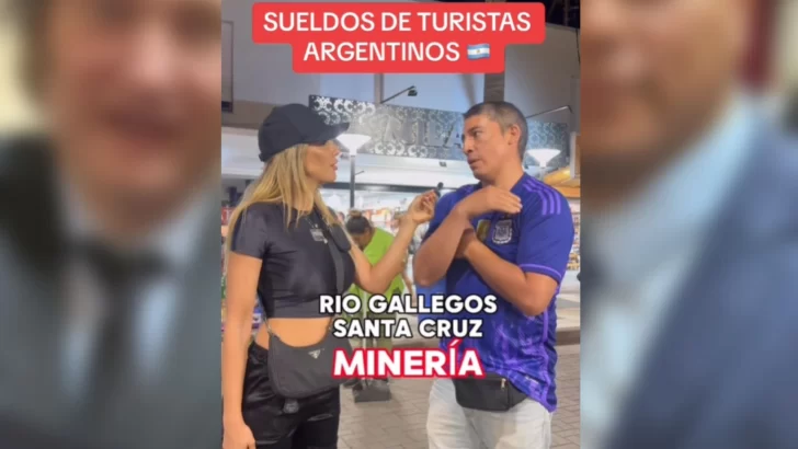 Una influencer reveló cuanto gana por mes un minero de Santa Cruz