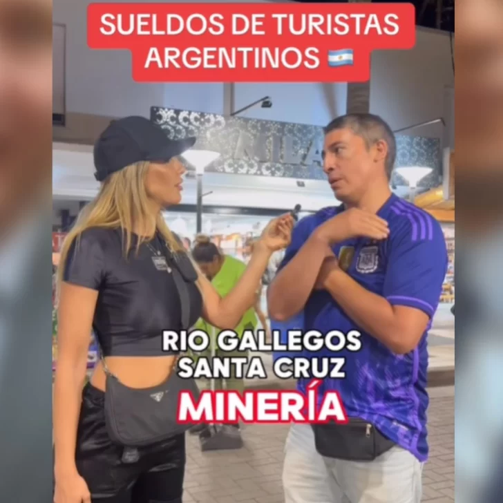 Una influencer reveló cuanto gana por mes un minero de Santa Cruz
