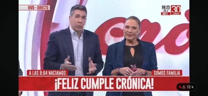 “Crónica hace lo que la democracia necesita y el pueblo le pide”