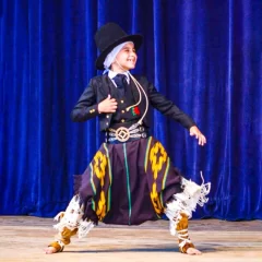 Francisco Nieto Salazar, tiene 8 años y es campeón nacional de malambo