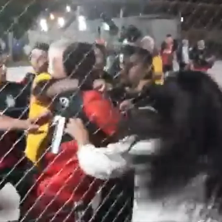 Video. Golpearon salvajemente a un árbitro durante un torneo de Papi Fútbol