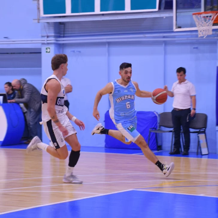 En un partidazo Hispano Americano superó por 76-70 a Gimnasia