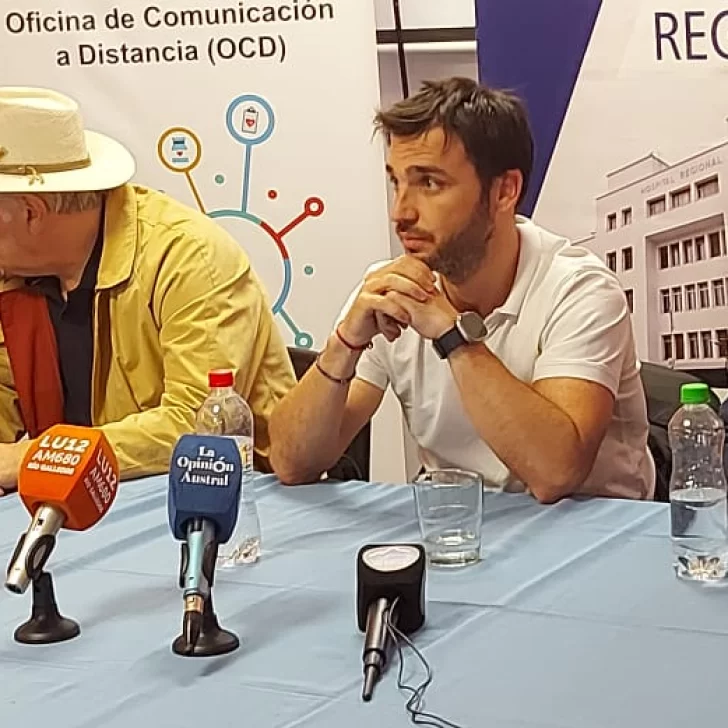 Entregan equipamiento para el Hospital Regional de Comodoro Rivadavia