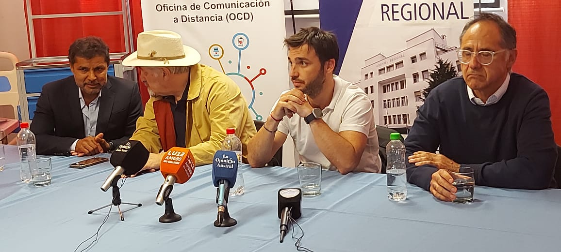 Entregan equipamiento para el Hospital Regional de Comodoro Rivadavia