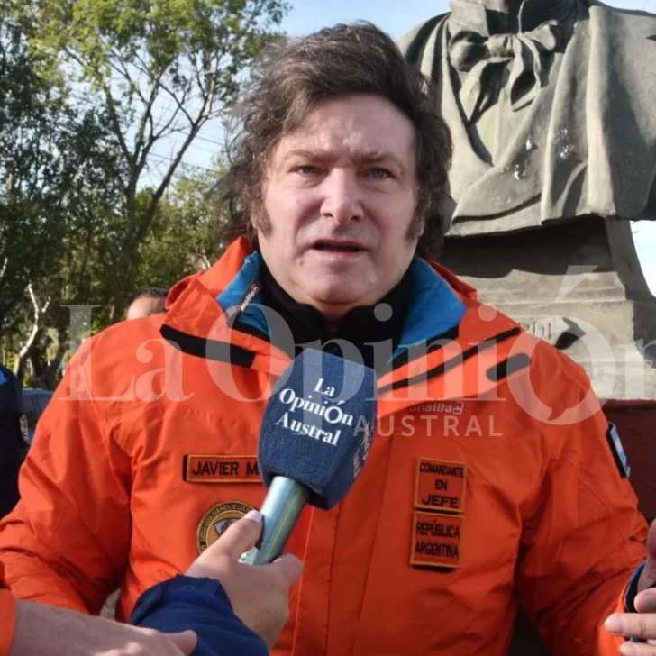 Exclusivo. Javier Milei con La Opinión Austral: “Maravilloso”