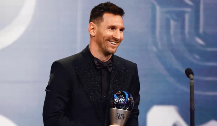 Lionel Messi ganó su tercer premio The Best al mejor jugador