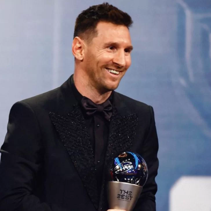 Lionel Messi ganó su tercer premio The Best al mejor jugador Lionel Messi ganó su tercer premio The Best al mejor jugador