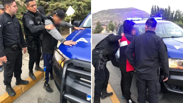 Atraparon a dos buscados por homicidio y a otro por robo paseando en el centro de El Calafate