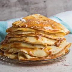 Receta de panqueques dulces para un postre delicioso