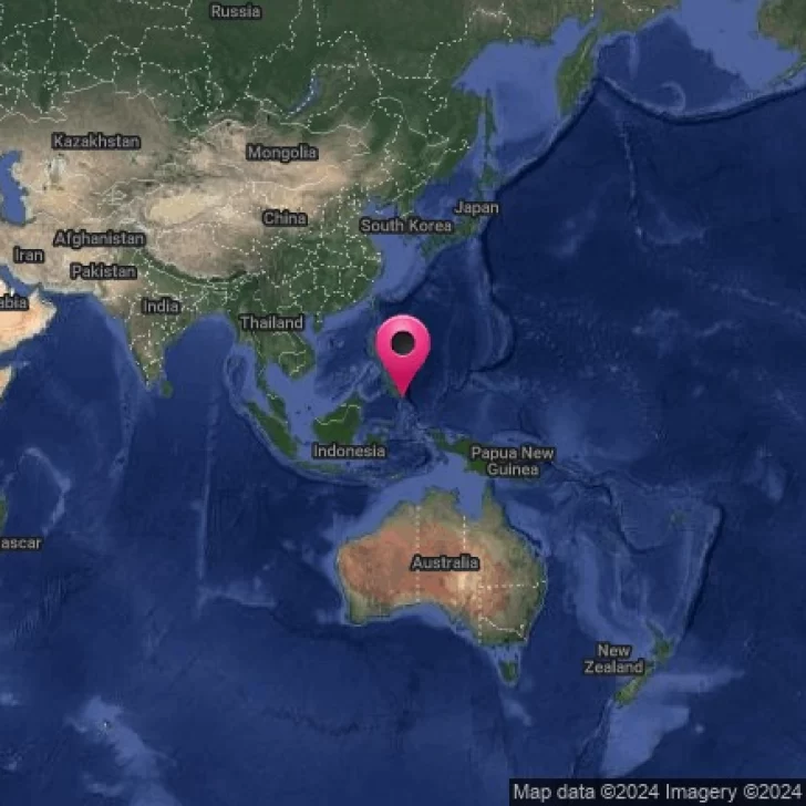 Un sismo de magnitud 6.7 se registró frente a las costas de Filipinas