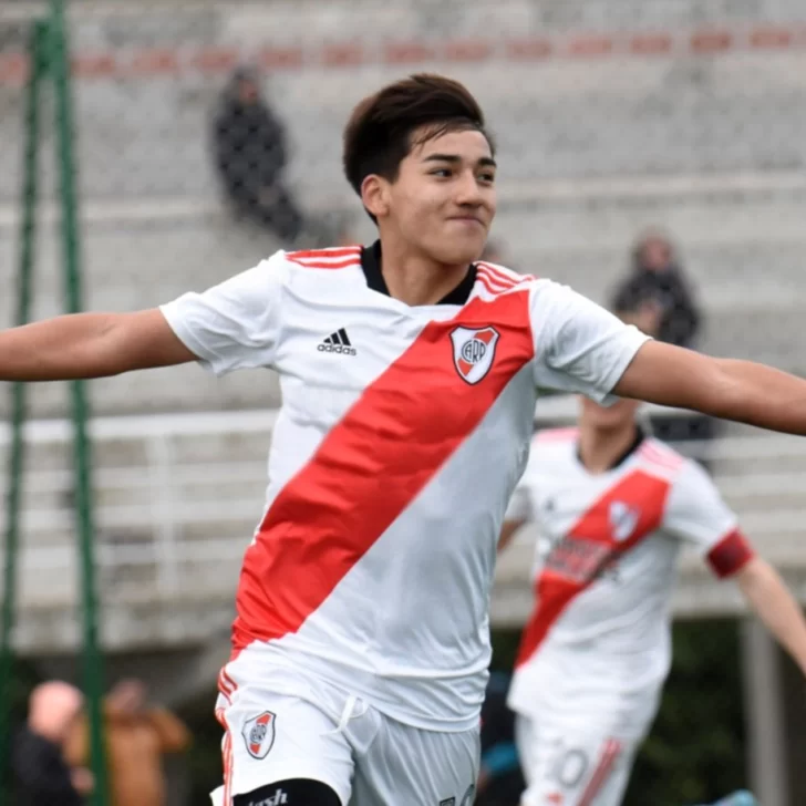 El comodorense Ian Subiabre debutó en la Primera de River Plate