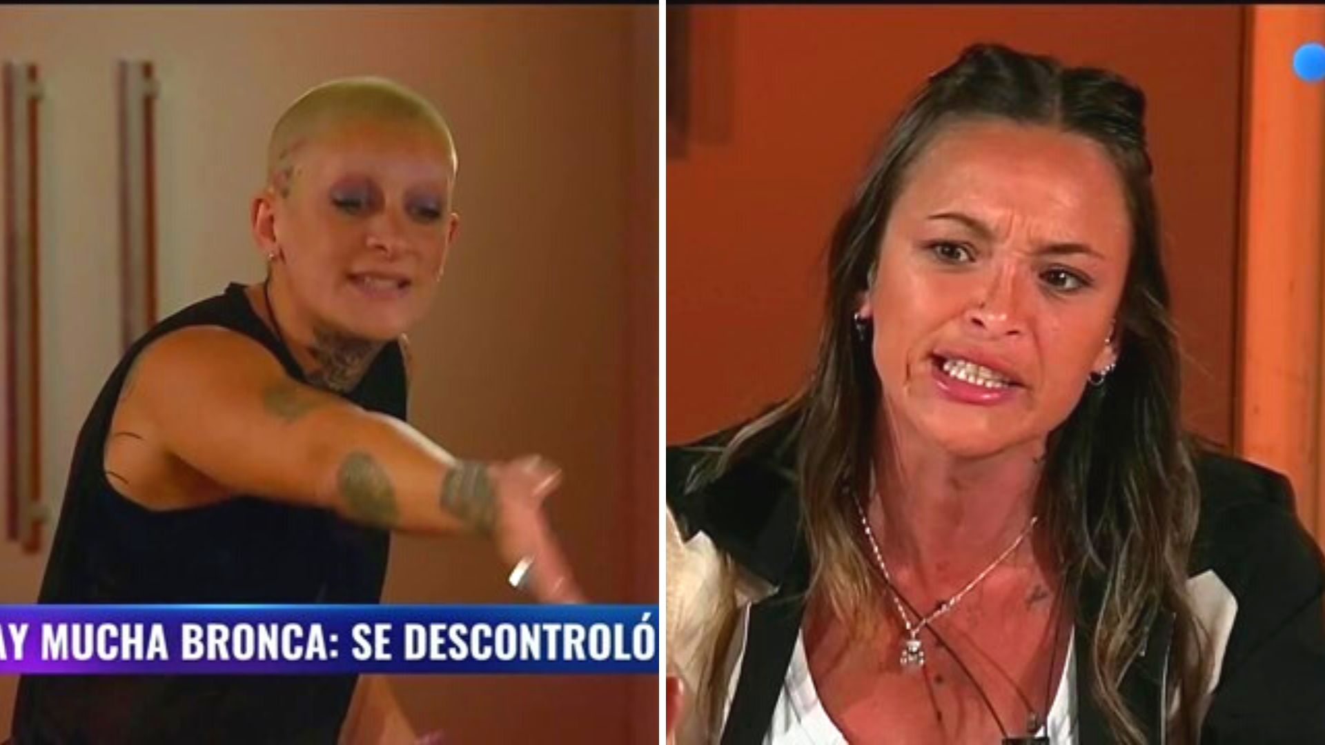 Gran Hermano: así fue el tenso careo entre Furia y Agostina con gritos e insultos