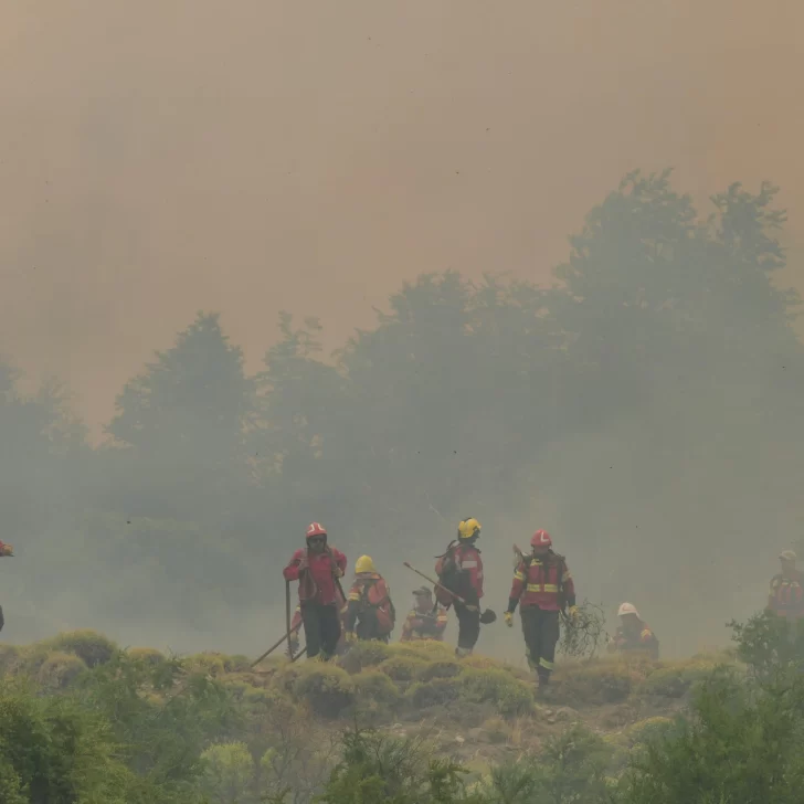 Incendio en Los Alerces: sigue el combate contra el fuego en una jornada con intenso calor Incendio en Los Alerces: sigue el combate contra el fuego en una jornada con intenso calor
