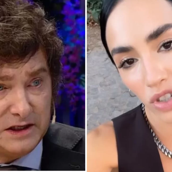 Lali le respondió a Milei y lo invitó a uno de sus shows