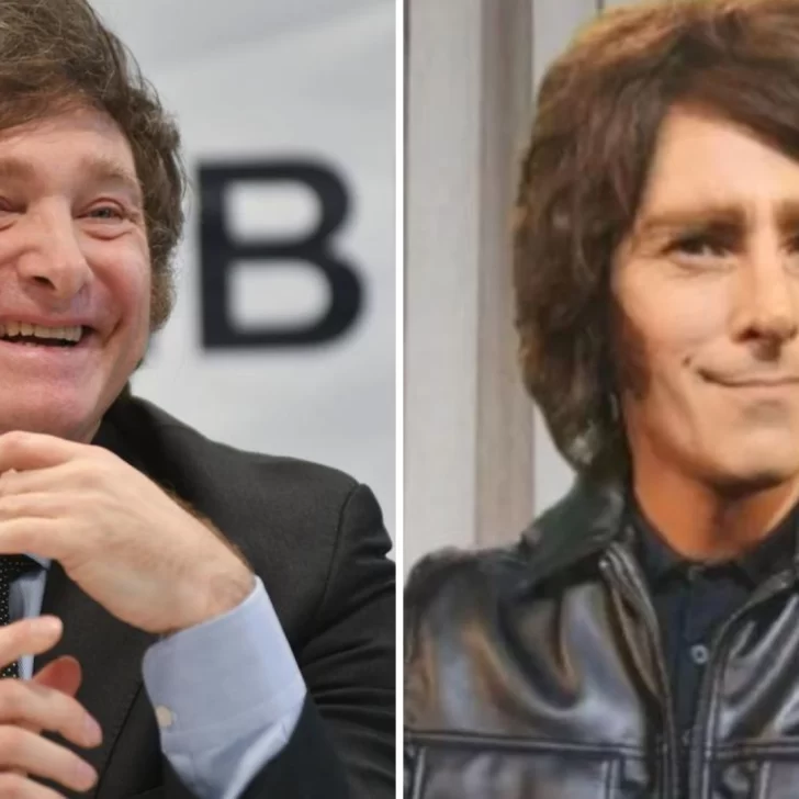 Parodiaron a Javier Milei en la TV de Israel Parodiaron a Javier Milei en la TV de Israel