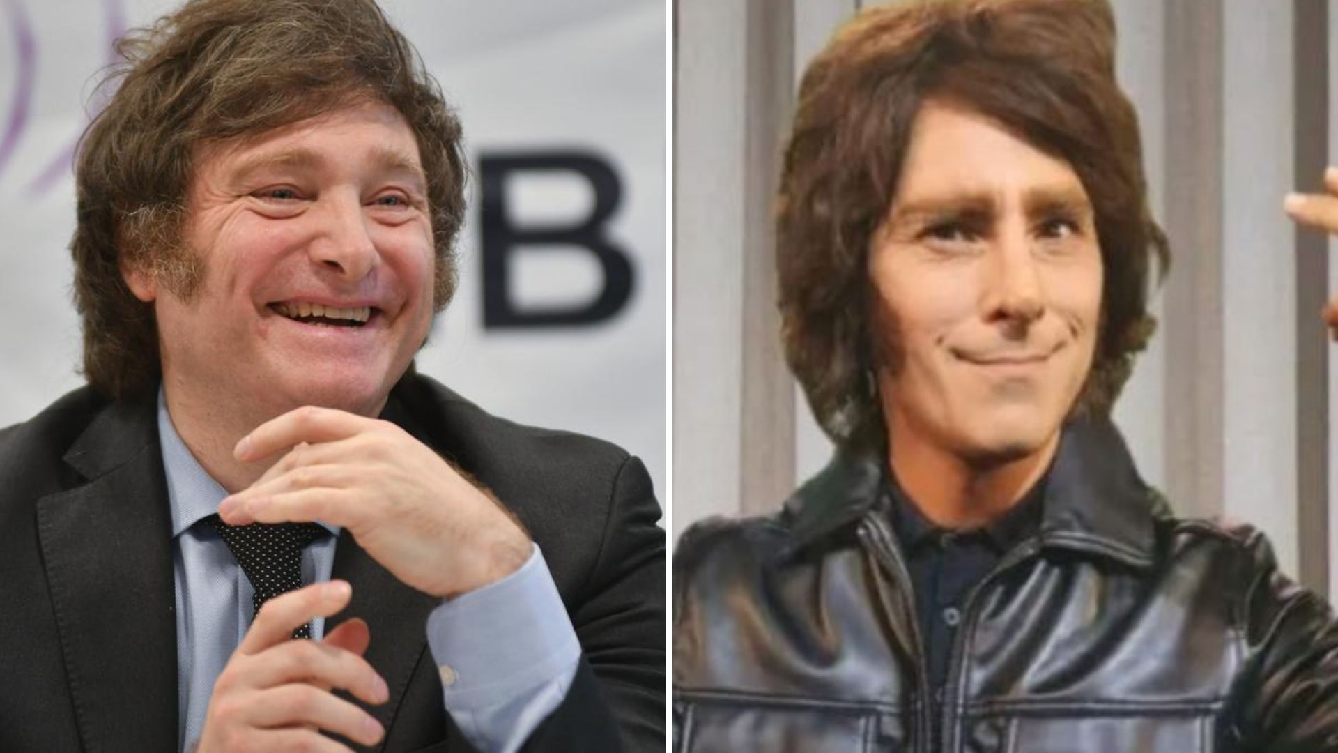 Parodiaron a Javier Milei en la TV de Israel Parodiaron a Javier Milei en la TV de Israel