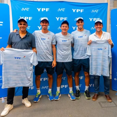 YPF renueva su apoyo al tenis argentino 