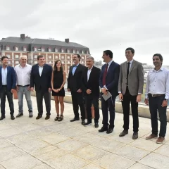 Dirigentes de todo el arco político compartieron un desayuno Mar del Plata por los 150 años de la ciudad