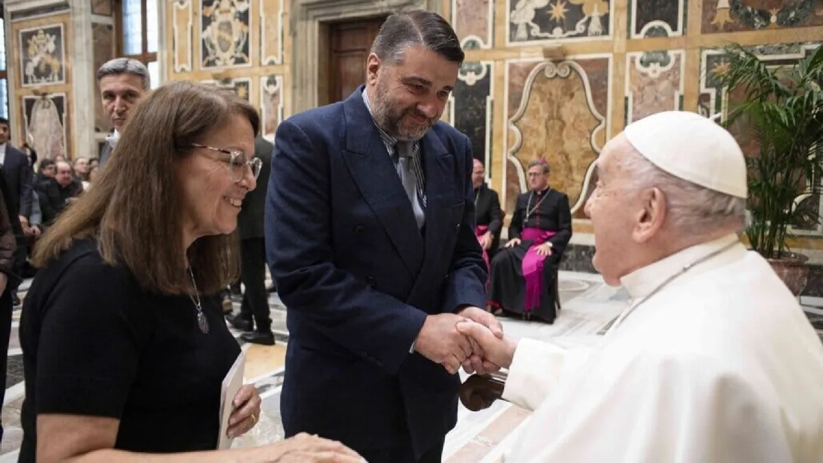 Así fue el encuentro entre Perusini, el “hombre milagro” y el Papa Francisco Así fue el encuentro entre Perusini, el “hombre milagro” y el Papa Francisco