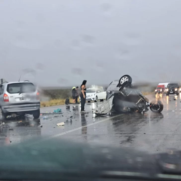 Tres fallecidos en un violento choque en la Ruta 3