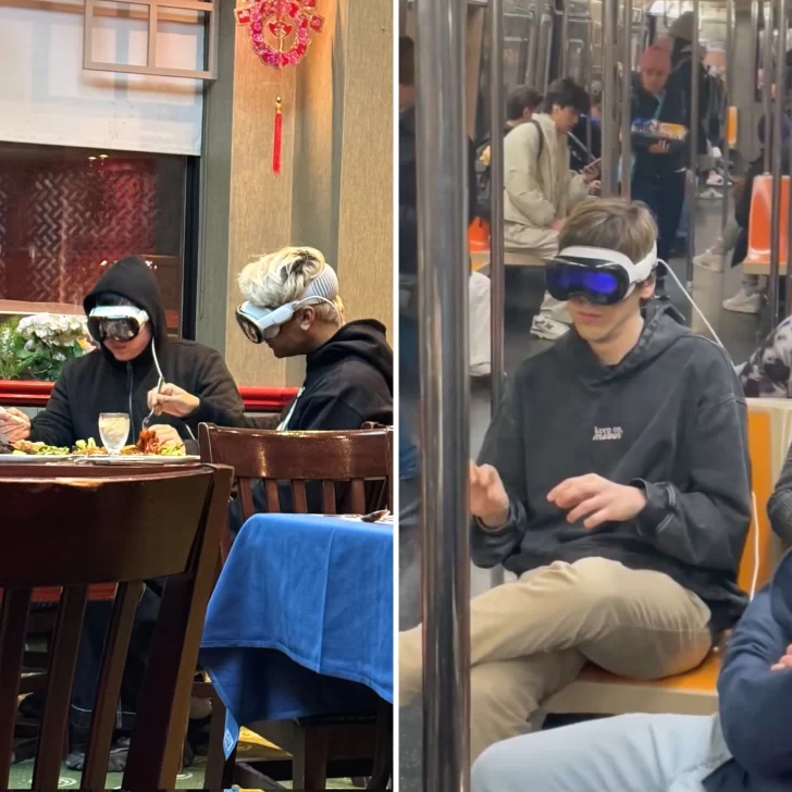 Como en Black Mirror: Apple lanzó sus nuevos lentes de realidad virtual “Vision Pro” y los videos son furor en las redes