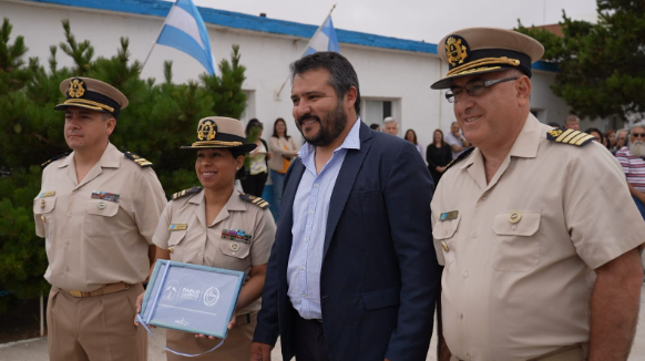 Pablo Carrizo participó de la asunción de autoridades de Prefectura