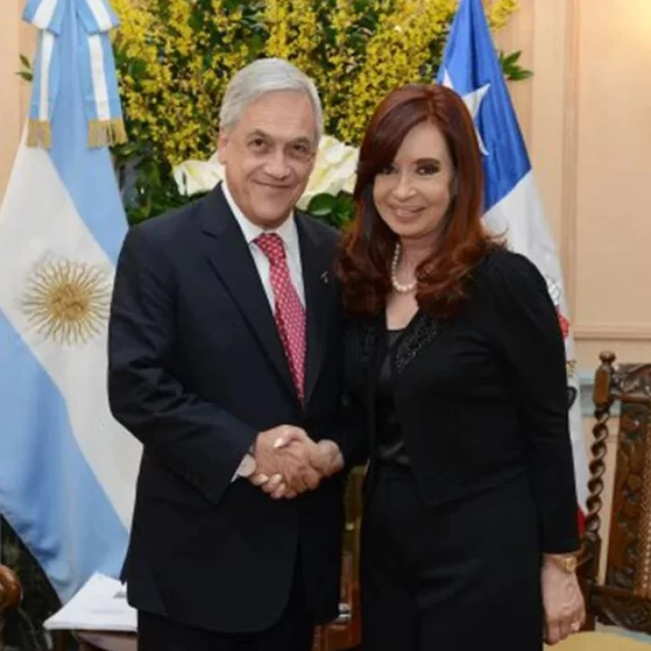 Cristina Kirchner despidió a Sebastián Piñera: “Nos unió siempre una relación de mucho respeto”