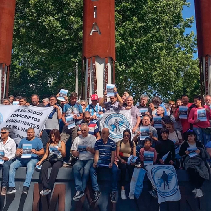 Excombatientes de Malvinas reclamarán hoy en defensa de la Ley de Tierras