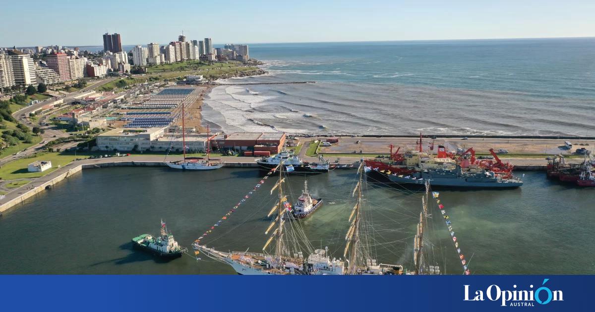 La Fragata Libertad arribó a Mar del Plata por los festejos de los 150 ...